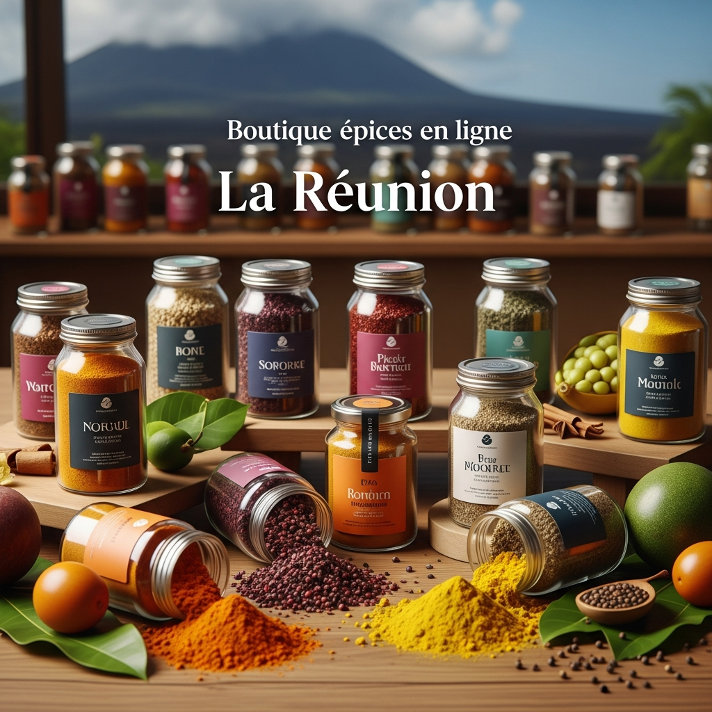 Boutique épices en ligne La Réunion